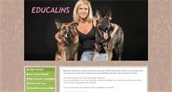 Desktop Screenshot of educalins.com